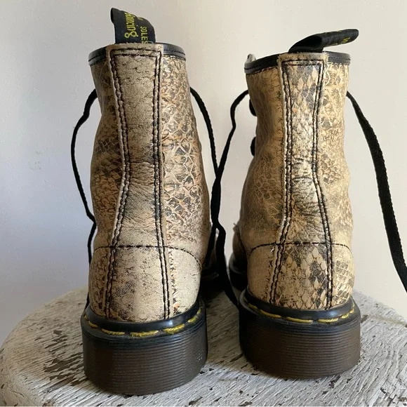 Made In England Python Dr.Martnes - Picture 5 of 11